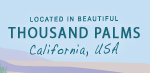 Located in Beautiful Thousand Palms, California, USA.